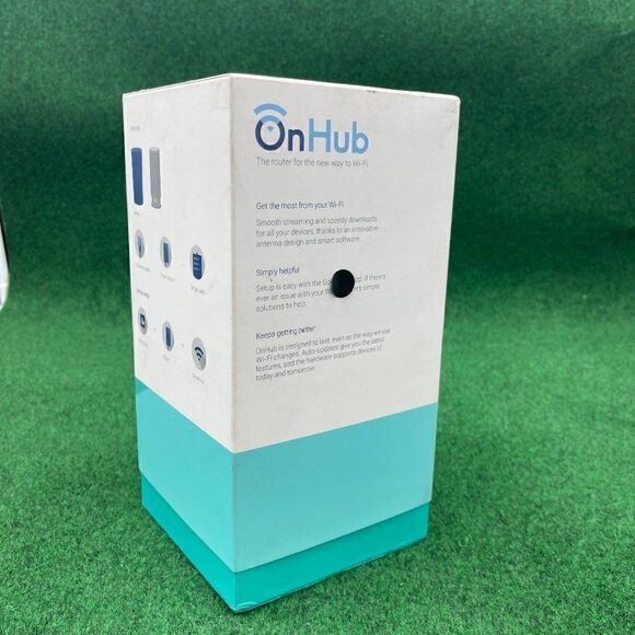 Onhub TGR19OOBLU Black Google Portable Streaming & Speedy Download WiFi Router - Picture 2 of 4